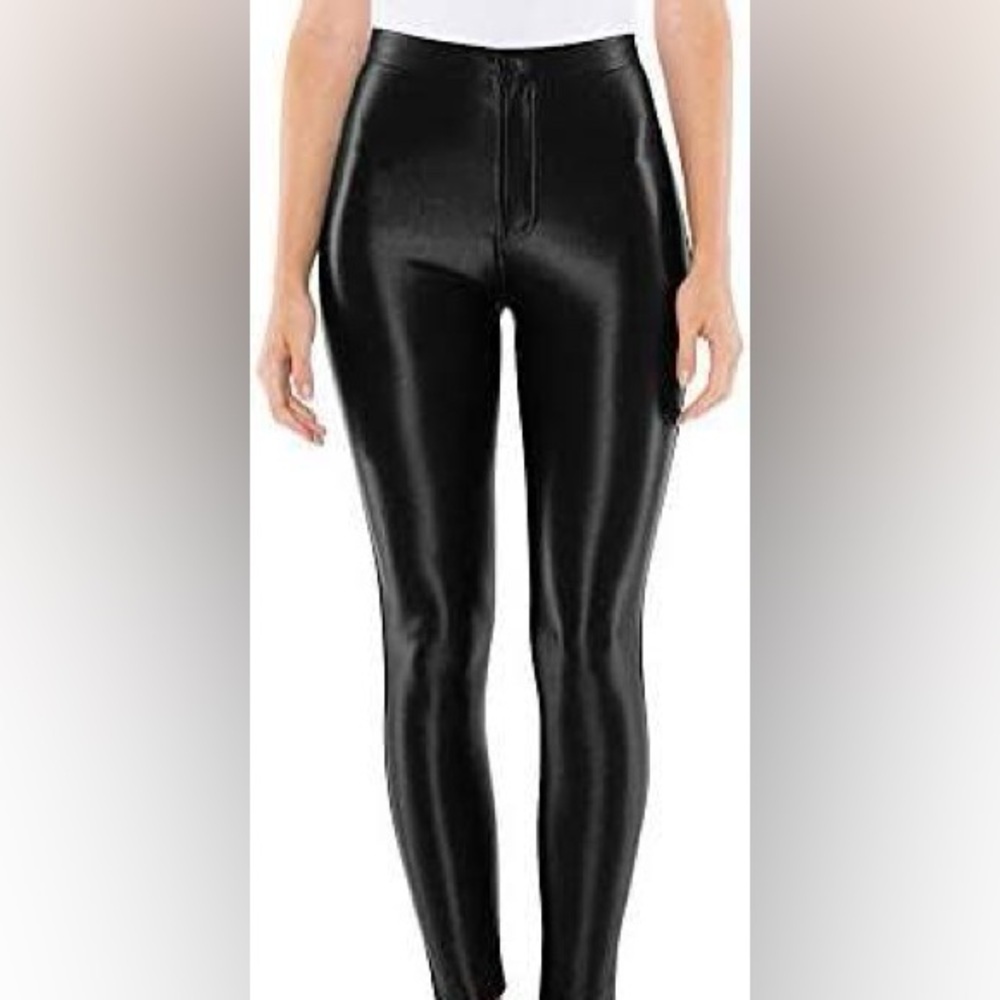 American Apparel Black Disco Pants